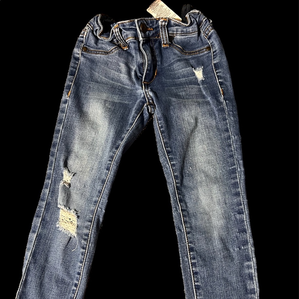 Girls Joes Jeans skinny distressed jeans